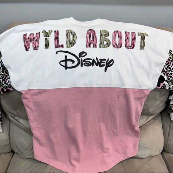 Disney Parks Walt Disney World Animal Kingdom Wild About Disney Spirit Jersey - Picture 9 of 9